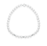 Bracelet Lucciole Gioielli Femme in Or blanc Perla BRLUC-3OB/9KT - BRLUC-3OB/9KT